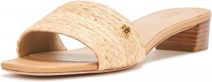 Lauren Ralph Lauren женские сандалии Fay с плетеным рафией, Natural