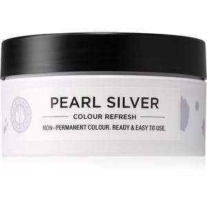 Maria Nila Color Refresh Pearl Silver нежная питательная маска без стойких красящих пигментов держится 4 - 10 стирок 0,20 100 мл