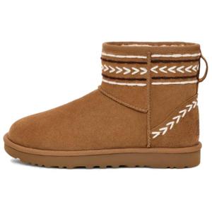 UGG Женские снежные ботинки CLASSIC MINI Ritza, коричневые