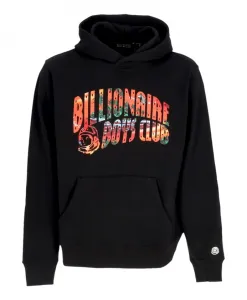 Толстовка с капюшоном в тропическом стиле, черная Billionaire, черный