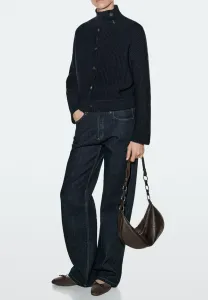 Маленькая сумочка с отделкой Massimo Dutti, Dark Brown