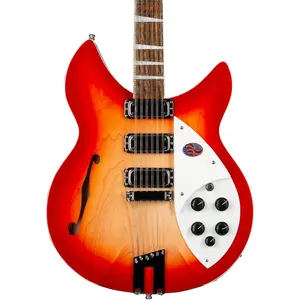 Электрогитара Rickenbacker 1993Plus 12-струнная, Fireglo
