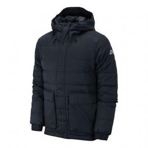Пуховик Nike SB Skateboard Stay Warm Windproof Casual Sports hooded down Jacket Black, черный