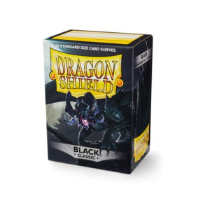 Чехол для карточек Dragon Shield Classic – Black (100 Ct. In Box)