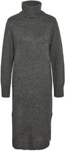 Платье средней длины Noisy May NMViola L/S Rollneck Knitt Dress FWD NOOS, серый