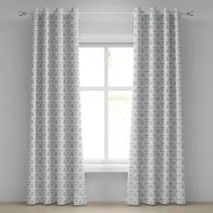 Шторы ABAKUHAUS с люверсами для велосипеда, разные размеры, ностальгические велосипеды с мотивами сердец и листьев, хипстерское искусство, декоративные двухпанельные шторы, 280 см x 175 см, нежно-розово-голубой цвет Abakuhaus