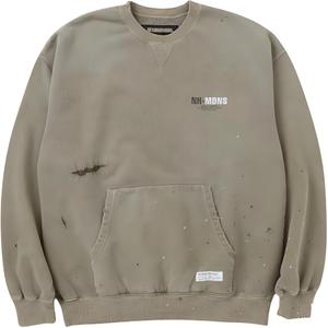 Свитшот мужской MADNESS Collaboration NEIGHBORHOOD, оливковый