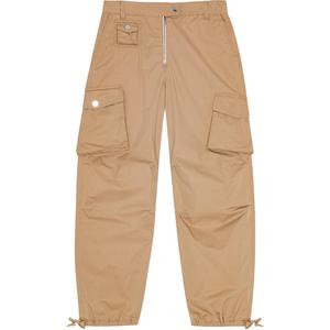 Твиловые брюки GANNI, хаки