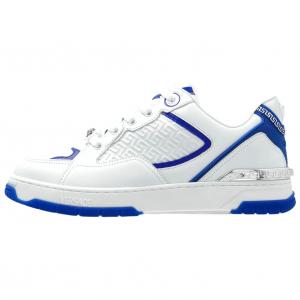 VERSACE Грека лоу топ скейтборд обувь мужские синий белый