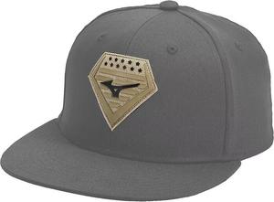 Кепка Mizuno Diamond Snapback, серый