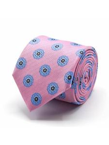 BGents Мужской галстук розового цвета