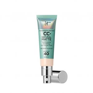 CC-крем your skin but better cc+ natural matte spf 40 It Cosmetics, porcelain, объем 32 мл
