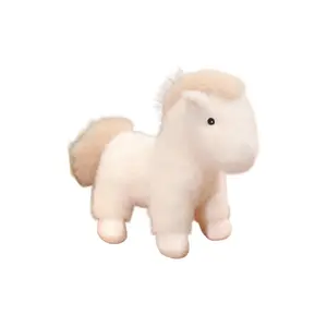 Плюшевая кукла Wild Horse Dolls высота 23см/35см Velvet Mill, белый