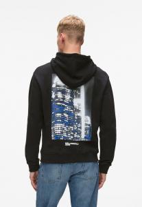 Худи Karl Lagerfeld Jeans CITYSCAPE, Black