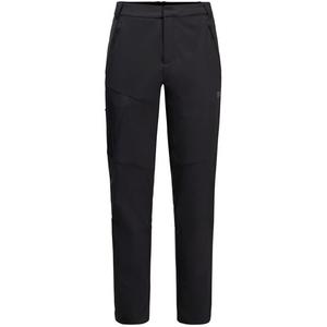 Зимние брюки из х/б glastal m Jack Wolfskin, черный