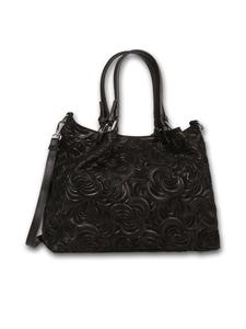 Кожаная сумка через плечо Toscanto, черная, примерно 36 см Toscanto