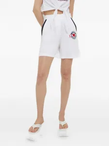 Шорты с вышитым логотипом Love Moschino, белый