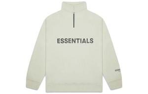 FW20 Толстовка унисекс пыльно-зеленая Fear Of God Essentials, зеленый