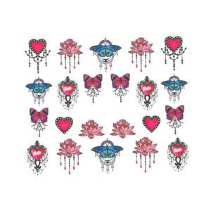 Наклейки для ногтей на водной основе БН №1186, Molly Lac