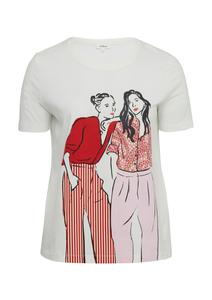 Футболка s.Oliver, Ecru