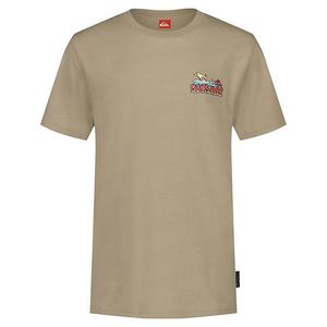 Футболка с принтом Boys 8-20 dog wave Quiksilver