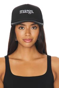 Маргс. шляпа дальнобойщика Motel Margarita, черный