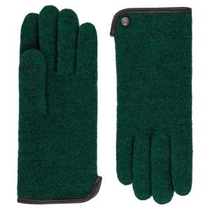 Перчатки с закрытыми пальцами Roeckl FELTED WOOL, Green/Dark Green/Mottled Green