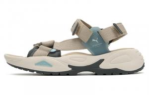 Сандалии-шлепанцы Puma Traek Lite унисекс, Off-white - tropical lake blue - marzipan color