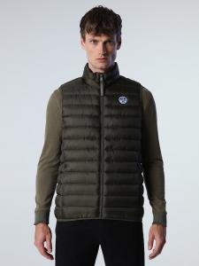 North Sails Стеганый жилет цвета хаки