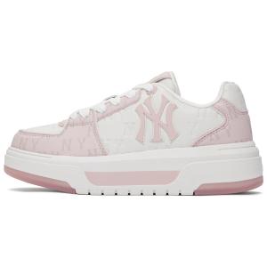 MLB Кроссовки Chunky Liner, износостойкие и легкие, низкие, для скейтбординга, унисекс, розовые