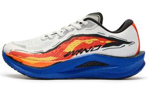 Кроссовки для бега Strong Winds 2.0 женские с низким верхом  White Dazzling Blue Qiaodan