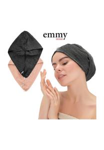 Полотенце-тюрбан Cofi для волос, розовый