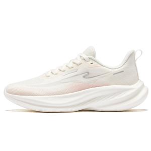 Erke Легкие, дышащие, амортизирующие, низкие кроссовки для бега, женские, микрокристаллические, белые, розовые