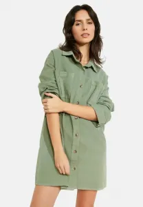 Короткое платье-рубашка Lolaliza, Khaki Faded