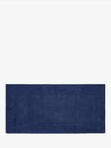 Микрофреш экстра лардж ворсистый коврик для ванной John Lewis, Navy