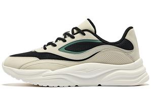 Màn Heart*2 Устойчивые к истиранию противоскользящие низкие кеды мужские Пемза Грей Джет Блэк Erke