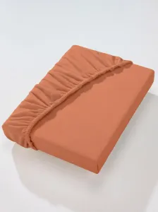 Простыня на подкладке Dormisette, (1 шт.) Простынь на подгонке 150х200 см., карамель