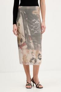 Юбка КОЛЛАЖ Desigual, коричневый