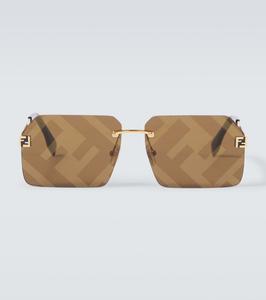 Квадратные солнцезащитные очки Sky Fendi