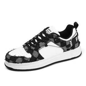 Кроссовки Flower Cobbler/PLAY COBBLER Skateboarding Shoes Unisex Low-top, белый/черный