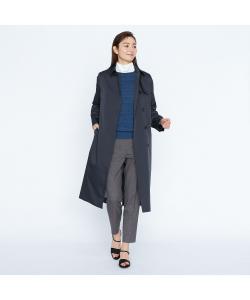 Пальто из эластичной тафты