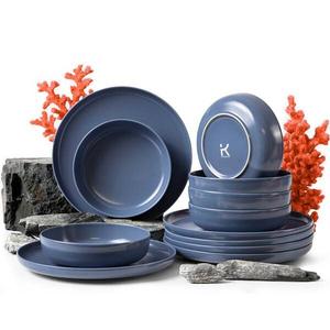 Набор посуды konsimo. 6 Personen 12 шт VICTO, 27 см, синий