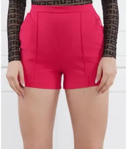 Шорты slim fit Elisabetta Franchi, фуксия