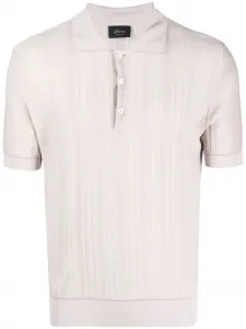 Трикотажная рубашка поло Brioni, нейтральный