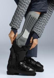 Носки OYSHO WOOLMARK WOOL BLEND LONG SKI, Light Grey
