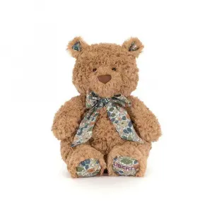 JELLYCAT Плюшевая кукла Liberty Barcelona Bear Floral, Green Dolls, средний размер