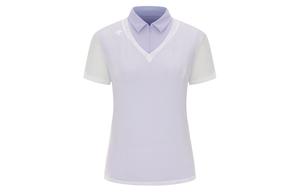 Футболка поло Field Collection женская DESCENTE, белый