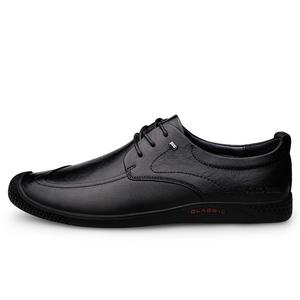 XIMO BULL Повседневные кожаные туфли мужские низкие, черные/коричневые