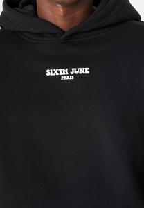 Толстовка с капюшоном RETRO Sixth June, черный