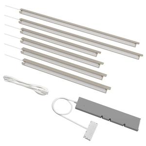 Комплект освещения ÖVERSIDAN/TRÅDFRI IKEA, бежевый